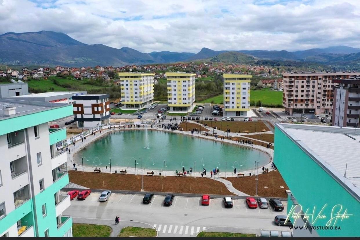 Athena Apartman Lukavica Exterior foto